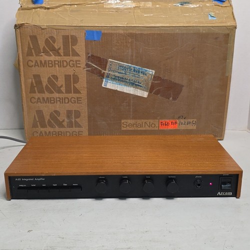 Amplificatore integrato r - integrato, a&r