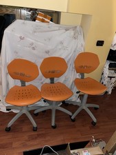 3 Sedie ufficio girevoli