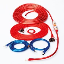 Sinuslive KS-10 - Set cavi / set di collegamenti - 10 mm² - corrente + fusibile + RCA
