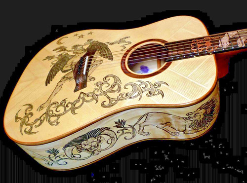 Chitarra acustica dreadnought - chitarra,