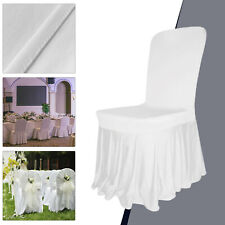 Bianco Spandex Sedia Cover