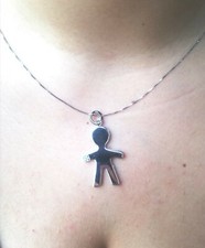 COLLANA A BEBE' LISCIA CON