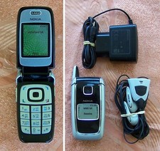 Cellulare Nokia 6101 Flip originale OTTIME CONDIZIONI! -ΝΟ 6350 6131 2720- 