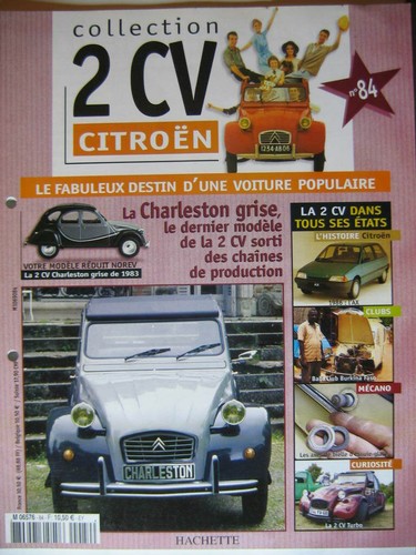 Fascicule citroen 2cv - 84,