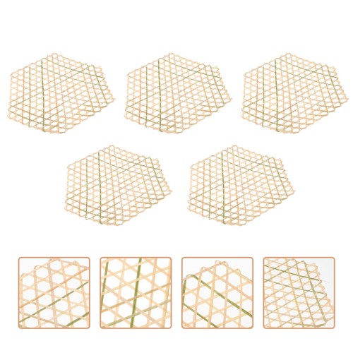 5pcs bamboo tappetini - bamboo,