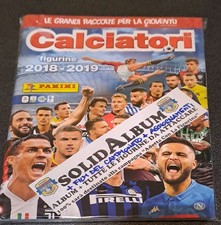 SET COMPLETO ALBUM + FIGURINE CALCIATORI 2018/19 PANINI + SET AGGIORNAMENTI