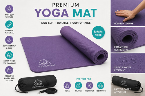 Tappetino yoga meditazione - yoga,