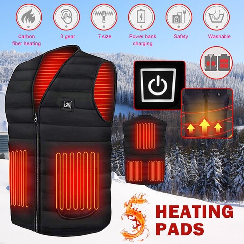 Gilet riscaldato invernale - gilet,