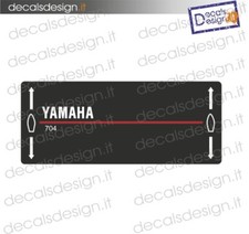 Adesivi manetta fuoribordo yamaha 704 doppio motore barca stickers 
