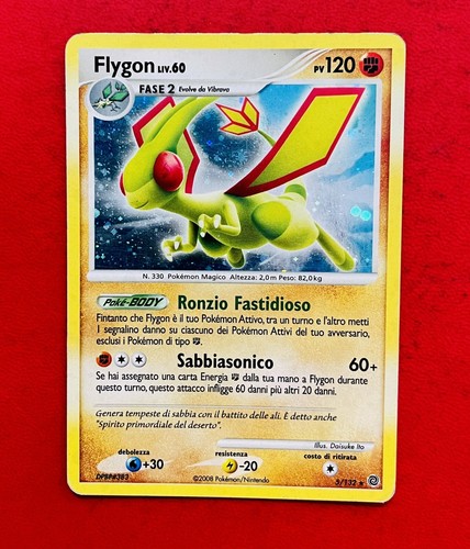 Lotto carte pokemon flygon - lotto,