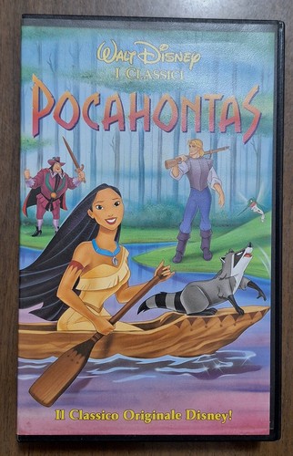 Vhs videocassetta pocahontas - vhs,