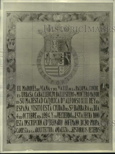 1926 press photo - photo, close