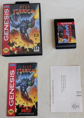 Mega turrican sega genesis - turrican,