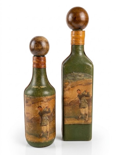 Set decanter golf - decanter, vintage