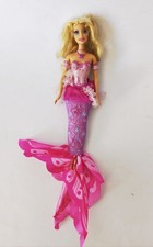 ♥ BARBIE ELINA FAIRYTOPIA MERMAIDIA CON CODA E ALI FARFALLA BAMBOLA DOLL VINTAGE