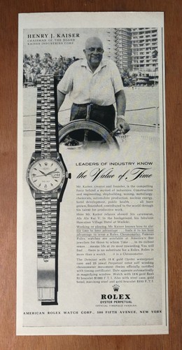 Vintage 1963 rolex - rolex, kaiser
