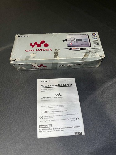 Radio cassette corder - cassette-corder, sony