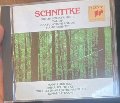 Schnittke violin sonata - sonata, canon