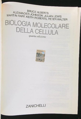 Biologia molecolare della - biologia,