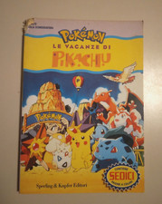LIBRO POKEMON LE VACANZE DI PIKACHU SPERLING & KUPFER EDITORI NINTENDO 2000