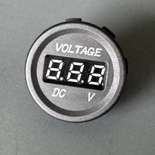 Voltmetro auto moto 12V + 24V