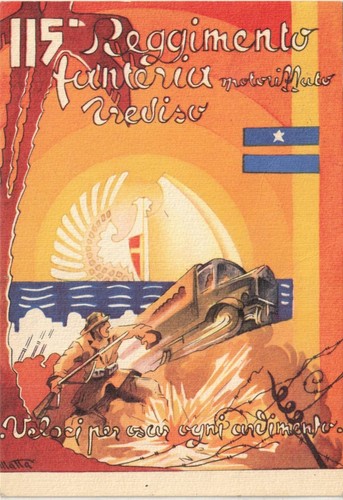 Cartolina militare italia wwi - cartolina,