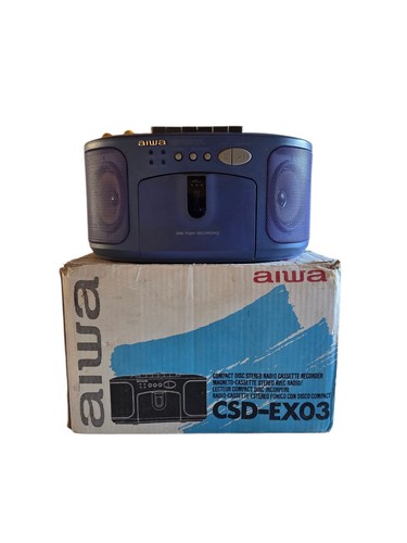 Aiwa csd ex03 stereo radio - stereo,