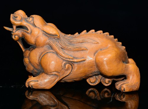 Scultura animale legno - animale,