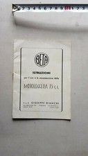Moto Beta Lince 75 anni 50 manuale uso manutenzione originale  