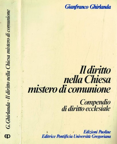 Diritto nella chiesa - il,