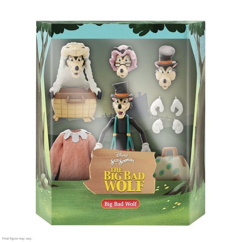 Big bad wolf super7 disney - big,
