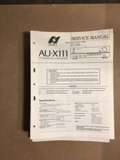 Sansui x111 amplificatore - au-x111,