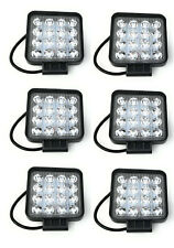 6X 48W LED LUCE FARO 12V 24V LAMPADA DA LAVORO FARETTO AUTO BARCA CAMION KLW SUV