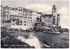 TELLARO - LA SPEZIA - L'ANTICA CHIESA SUL MARE - VIAGG. 1967 -38026-