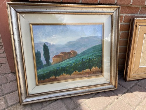 Quadro olio paesaggio - quadro,