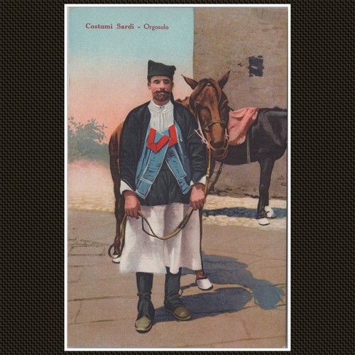Costumi sardi orgosolo - sardi,
