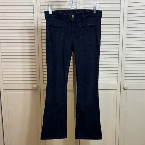 Jeans taglio stivaletto nero