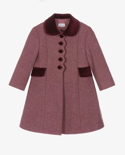 Cappotto elegante lana bambina