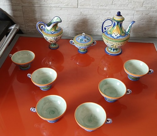 Fine 800 ceramica colonnata - '800,