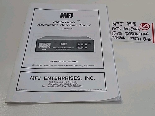 Mfj 994b intelli turner - mfj,