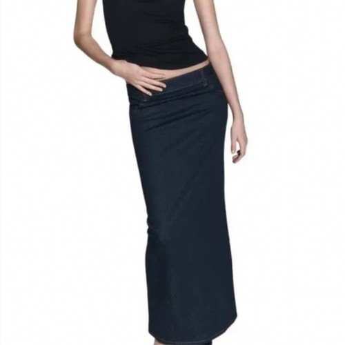 Maxi gonna zara denim matita - gonna,