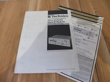 Technics SU 7700 Manuale di