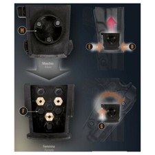 Supporto fondina in polimero