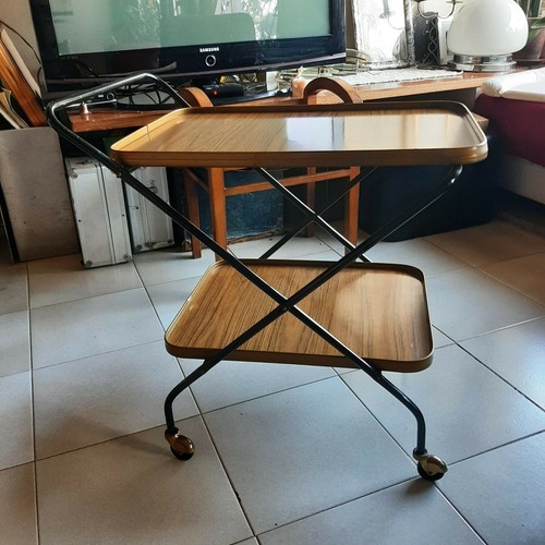 Carrello portavivande anni 60 - carrello,