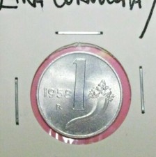 1 LIRA ITALIA 1958 RARA FDC-UNCIRCULATED FIOR DI CONIO DE ROTOLI COMPRALO SUBITO