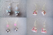 ORECCHINI IN FIMO FATTI A MANO SWEET ANIMALETTI