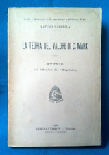 Arturo Labriola, La teoria del valore di Marx. Studio sul III libro del Capitale