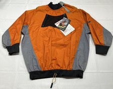 Giacca kayak Toray Entrant GII taglia L MTI Primer corta impermeabile arancione nuova con etichette