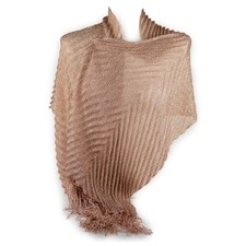 Stola oro rosa foulard cipria