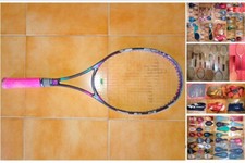 RACCHETTA TENNIS DUNLOP PRO LITE 95, vintage, usata, e altre varie